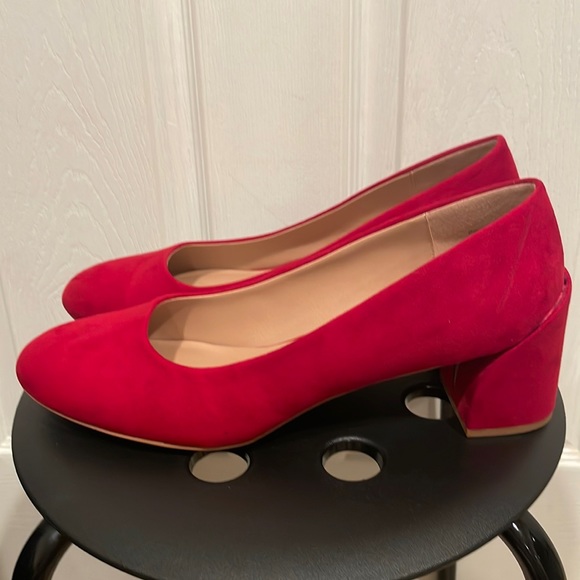 Journee Collection Shoes - Red Pumps Size 12